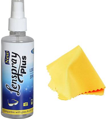 Gold Look 200 ml Professional Cleaning Spray for all Optical Surfaces, Face Shields, Eye Glasses, Camera Lenses, Coated Lenses, Laptop Screens, Smart TV Screens, LED/LCD Screens, Monitors  Lens Cleaner