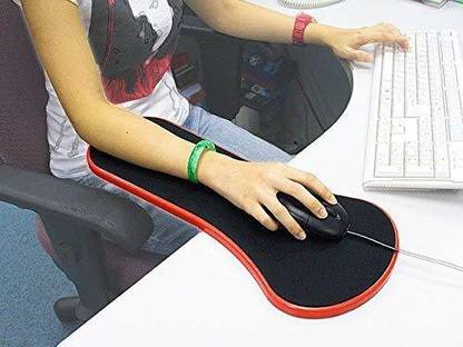 SKYHEAVEN Arm Wrist Rest Support Armrest Desk Extender-PC Computer Laptop Desk Extender Table Pad Support Health Care Hand Support Adjustable Attachable Home Office Comfortable Use (1 pcs) soft Armrest Pad Desk Attachable Computer Wrist Rest