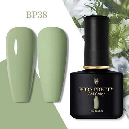 BORN PRETTY Gel Nail Polish Black Spar Series Color UV LED Lamp Required DIY Soak Off UV Gel Nail Varnish (BP-10ml-38) BP-BSS-38