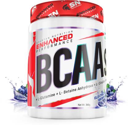 Spartan Enhanced Performance BCAAs - 360g, (Blueberry) BCAA