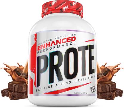 Spartan Enhanced Performance Whey Protein – 5 LBS, (Rich Chocolate) Zero Added Sugar Whey Protein