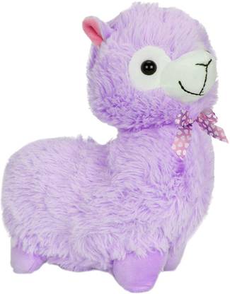 Rowan Fuzzbuzz Llama Stuffed Plush Toy - Purple - 33cm  - 33 cm