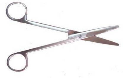 ARINEO curved-5.5 in Mayo Scissors (Blunt/Blunt Blades) Strong Cut Scissors