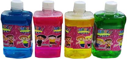 Dhinchak One Pack 500 ML soap Bubble Bottle for reffiling Your Bubble Toys ( Any one) Toy Bubble Maker