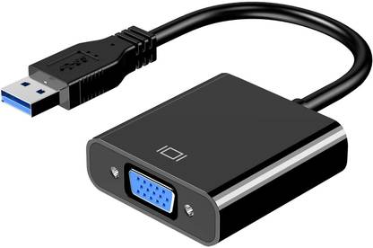 microware USB to VGA Adapter,USB 3.0 to VGA Adapter Multi-Display Video Converter for Laptop Desktop PC to Monitor Projector TV,USB 3.0 to VGA Male 1080P Monitor Display Video Adapter for Windows XP/10/8/7 USB Adapter