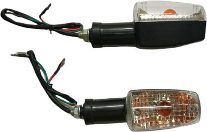 CHARVI SALES Front, Rear, Side Flourescent Indicator Light for Hero Passion Pro