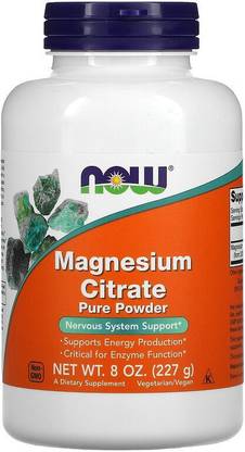 Now Foods Magnesium Citrate Pure Powder -- 8 oz