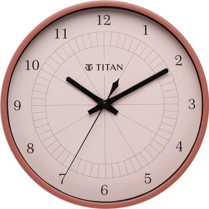 Titan Analog 29 cm X 29 cm Wall Clock