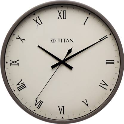 Titan Analog 29 cm X 29 cm Wall Clock