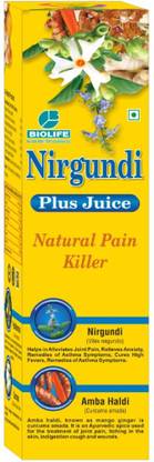 BIOLIFE NIRGUNDI PLUS JUICE pack of 2 (700ml each