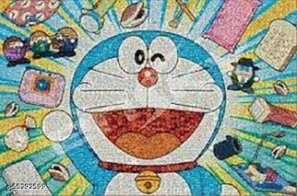 Kmc kidoz DORAEMON 4 JIGSAW PUZZLE Board Game (Color and Design May Vary) Board Game Accessories