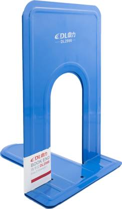Dingli Metal Office & Home Shelf 8" Blue Iron Book End