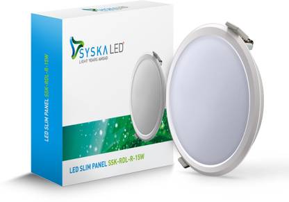 Syska SSK-RDL-R-15W-6500K Ceiling Light Ceiling Lamp