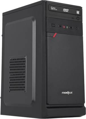 Frontech CPU CORE 2 DUO 3.0 500GB 4GB RAM DVD Core 2 DUO (4 GB RAM/NA Graphics/500 GB Hard Disk/64 GB SSD Capacity/Free DOS) Mini Tower