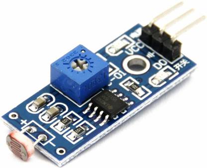 Aktronics Photosensitive Light Sensor Ldr Module Lm393 With Analogue and Digital Outs for Arduino, Raspberry Pi Projects Electronic Components Electronic Hobby Kit
