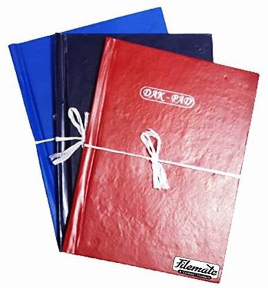 FileMate PVC Dak-Pad(Pack of 3 pcs)(F/S or Legal Size: 14.5 X 9.75 inch) / File Binder / Four Flapper / File Board