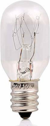 flymaster 15W E-14 Refrigerator Bulb (White) -Set of 2 Incandescent Fridge Freezer Light Bulb