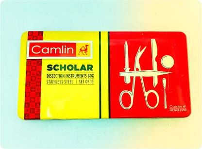 Camlin Scholar Dissection Instruments Box Dissection Kit Geometry Box
