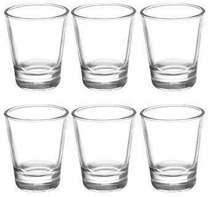 AGAMI (Pack of 6) Tequila glass 6 Glass Set Shot Glass
