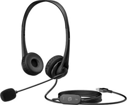 HP G2 Stereo with Noise-Cancelling Mic and in-Line Volume Control Wired
