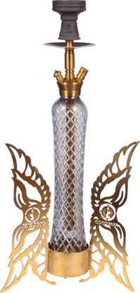 Cocoyaya Fly Series Flamingo Hookah Gold 26 inch Stainless Steel Hookah