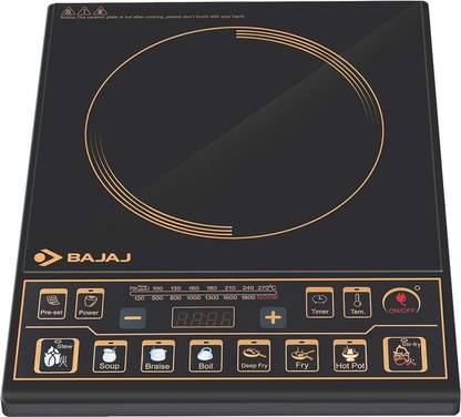 BAJAJ 1900 W Induction Cooktop Push Button