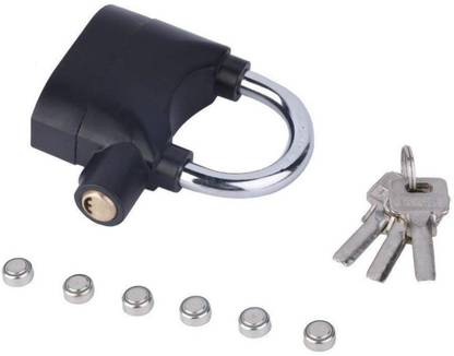 Misaki Anti-theft Security Padlock Waterproof Siren Alarm Safety Lock AL-10 Lock