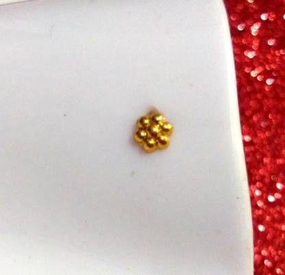 Tiyafashion Gold-plated Plated Alloy Nose Stud