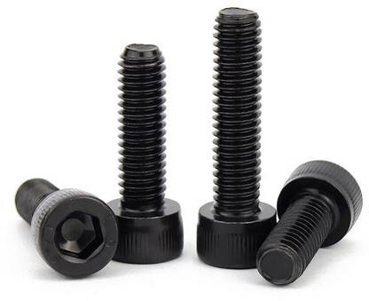sl sales Bolt M3 X 12MM Allen Bolt Cap Screw (Allen Key Free)Socket Head Cap Screws Grade 12.9 Alloy Steel Black Oxide(Pack Of 10)