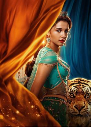 Naomi Scott Women Actress Movies Aladdin Matte Finish Poster Photographic Paper