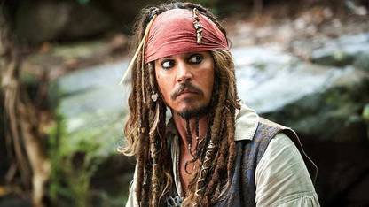 Pirates Of The Caribbean Movies Dreadlocks Johnny Depp Matte Finish Poster B-709 Paper Print