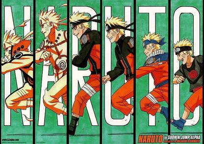 Naruto Shippuuden Uzumaki Naruto Masashi Kishimoto Artwork Matte Finish Poster B-694 Paper Print