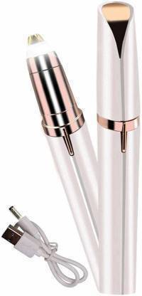 Aravli USB Rechargeable Electric Hair Eyebrows Threading Trimmer Machine Trimmer 45 min  Runtime 0 Length Settings