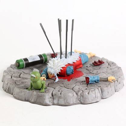 jasicnytum Naruto Shippuden Jiraiya Death Scene Action Figure