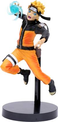 kawaii kart Rasengan Uzumaki Naruto Action Figure (Size - 15 cm)