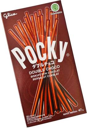 Pocky Double Chocolate Flavour Biscuit Sticks Imported Assorted Biscuit