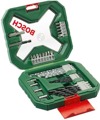 BOSCH 34 pcs Drill & Screwdriver Bit Set Model X 34 TI Kit