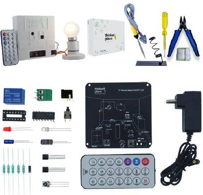 ThinkerPlace STEM Educational Home Automation Kit with 3D Printed Case & Toolkit Educational Electronic Hobby Kit