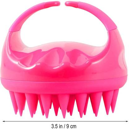 Hair Care V Comb Hair Shampoo Brush| Hair Scalp Massager Brush |Hair Washing Brush Silicone Head Body Massager Brush | Shampoo Scalp Shower Hairbrush Hair Washing Exfoliating Massager Brush |