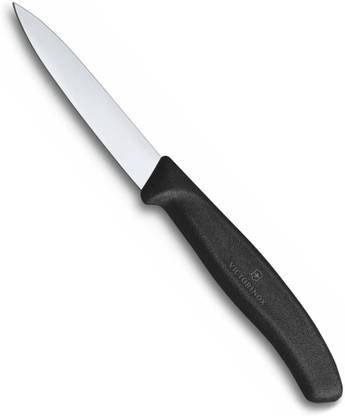 Victorinox 1 Pc Stainless Steel Knife Paring Knife Pointed Tip 8 Cm-black
