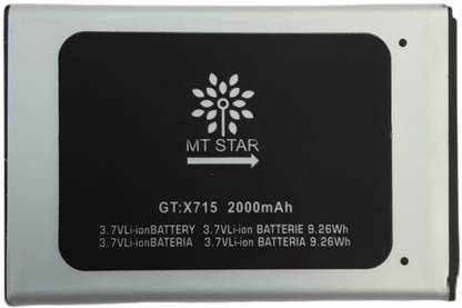 MT STAR Mobile Battery For  MIcromax X715
