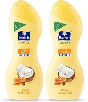 Parachute Advansed Soft Touch (Honey) Body Lotion (Pack of 2 X 250 ML)