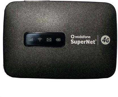 Vodafone Supernet Mw40vd Unlocked Support All Sim Except bsnl -Micro sim supported 4G Router 2.4 GHz 150 Mbps Wifi Speed Tri Band Internal Antenna MiFi (Sim Based)