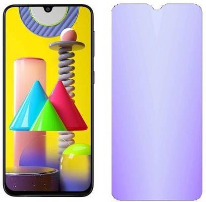 ECMERED Tempered Glass Guard for SAMSUNG A20/A30/A30S, SAMSUNG A50/A50S/M10S, SAMSUNG M21/M30/M30S ANTIBLUE