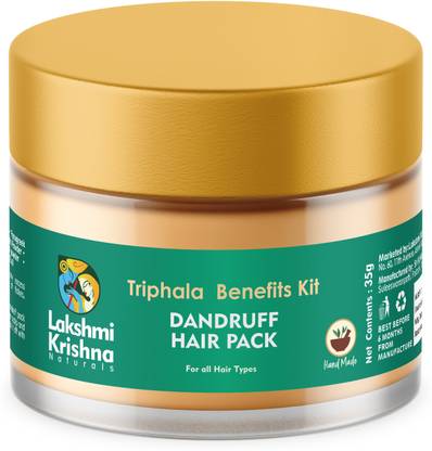 Lakshmi krishna naturals Triphala Benefits Kit For Dandrff Hair Pack