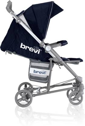 Brevi Ginger 3 Stroller-Navy Stroller