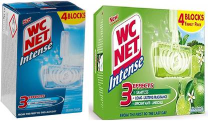 WC NET Ocean & Lime Rim Block 240gm,Pack Of 2 (Imported) Ocean Rim Block