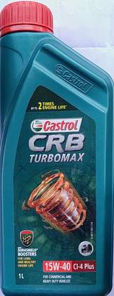 Castrol 15W40 CI-4 PLUS CASTROL CRB TURBOMAX 15W40 API CI-4 PLUS High Performance Engine Oil