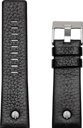 DBLACK [DSLDS1] SUITABLE FOR ''DIESEL'' 26 mm Genuine Leather Watch Strap