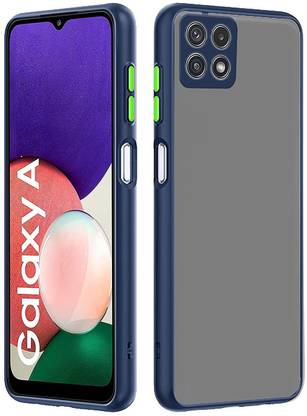 Accesories Legacy Back Cover for Samsung Galaxy A22 5G,Samsung Galaxy F42 Smoke Cover Protective Shockproof Matte Hard Back Case